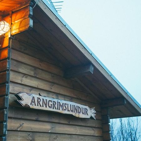 Arngrimslundur Log Cabin - Cabin 3 Villa Флудир Екстериор снимка