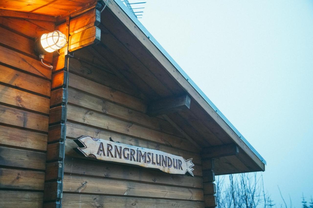 Arngrimslundur Log Cabin - Cabin 3 Villa Флудир Екстериор снимка